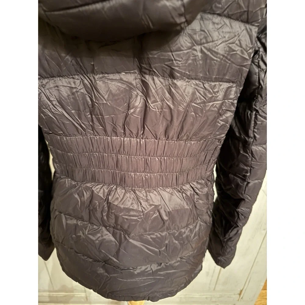 MICHAEL KORS Women‎ Quilted M Packable Hooded Down Puffer Jacket Coat 190$ B11